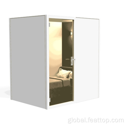 2 Person Sound Proof Meeting Pod Popular Soundproof Booth Sleeping Office Meeting Pod Supplier